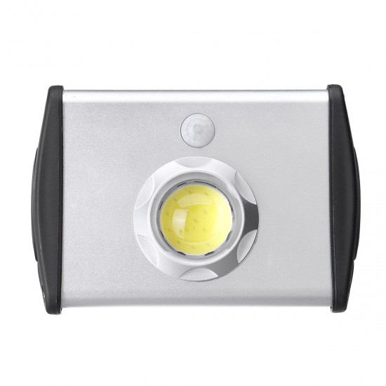 Solar Power COB Motion Sensor Garden Security Lamp Outdoor Waterproof Light