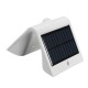 Solar Power PIR Motion Sensor COB LED Wall Light Outdoor Waterproof Garden Lamp