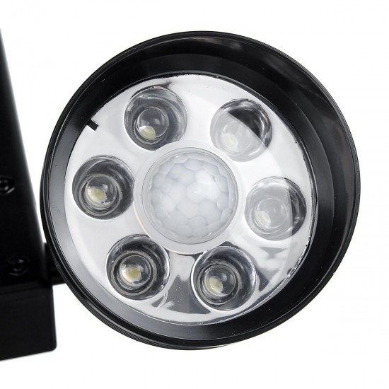 Solar Powered 64 LED PIR Motion Wall Light Home Security Lamp Garden Outdoor Solar Powered 64 LED PIR Motion Wall Light Home Security Lamp Garden Outdoor