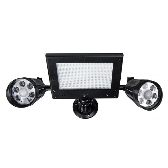 Solar Powered 64 LED PIR Motion Wall Light Home Security Lamp Garden Outdoor Solar Powered 64 LED PIR Motion Wall Light Home Security Lamp Garden Outdoor