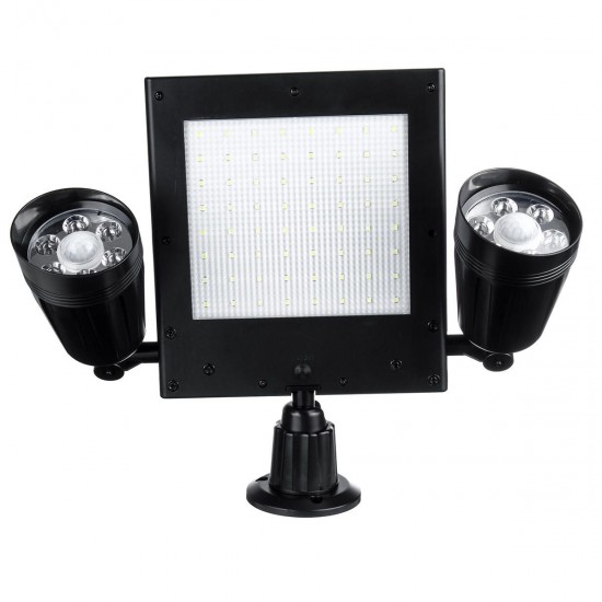 Solar Powered 64 LED PIR Motion Wall Light Home Security Lamp Garden Outdoor Solar Powered 64 LED PIR Motion Wall Light Home Security Lamp Garden Outdoor