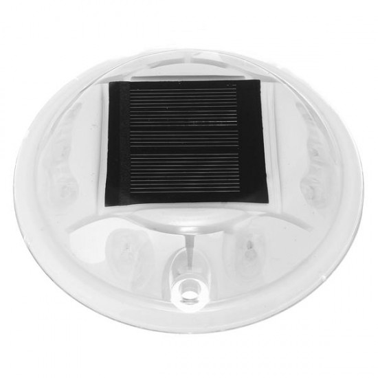 Solar Powered 10 LED Light Driveway Road Path Step Dock Outdoor Security Lamp