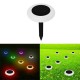 Solar Powered 10 LED RGB Lawn Light Waterproof Outdoor Garden Landscape Yard Path Lamp