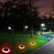 Solar Powered 10 LED RGB Lawn Light Waterproof Outdoor Garden Landscape Yard Path Lamp
