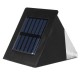 Solar Powered 12 LED PIR Motion Sensor Wall Light Outdoor Garden Lamp