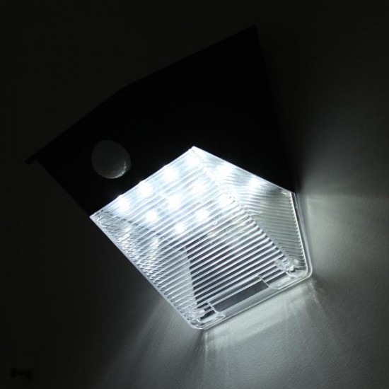 Solar Powered 12 LED PIR Motion Sensor Wall Light Outdoor Garden Lamp Solar Powered 12 LED PIR Motion Sensor Wall Light Outdoor Garden Lamp