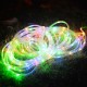 Solar Powered 120LEDs 8Modes Waterproof Fairy Copper Wire Rope String Light for Christmas