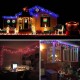 Solar Powered 12M 100LEDs Copper Wire Tube Waterproof Fairy String Light For Christmas