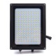 Solar Powered 150 LED Radar Motion Sensor Flood Light Waterproof Outdoor Warm White Security Lamp