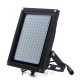 Solar Powered 150 LED Radar Motion Sensor Flood Light Waterproof Outdoor Warm White Security Lamp