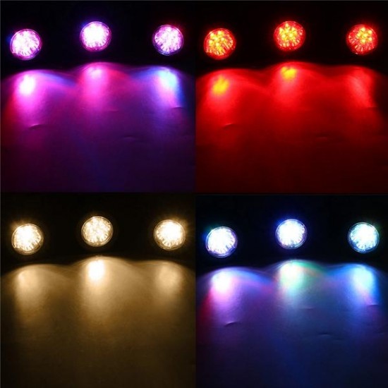 Solar Powered 3 Underwater Spotlights Waterproof IP68 LED Outdoor Garden Pool Pond Landscape Lights Solar Powered 3 Underwater Spotlights Waterproof IP68 LED Outdoor Garden Pool Pond Landscape Lights