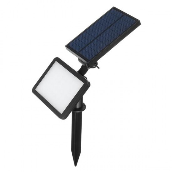 Solar Powered 48 LED Light Outdoor Path Wall Landscape Home Garden Fence Lamp