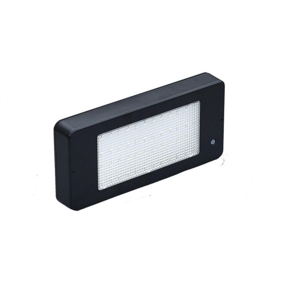 Solar Powered 48 LED Radar Motion Sensor Waterproof Wall Light Outdoor Garden with 4 Modes