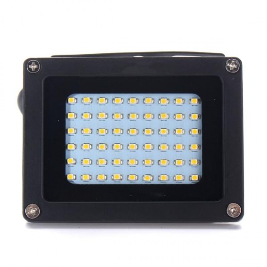 Solar Powered 54 LED Sensor Warm White Flood Light Outdoor Waterproof IP65 Garden Security Lamp