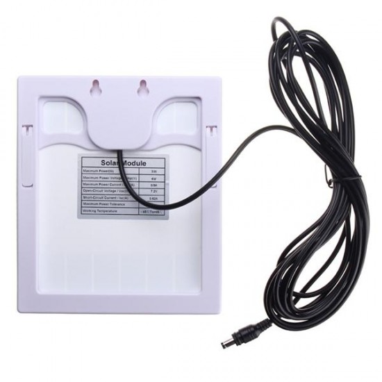 Solar Powered 54 LED Sensor Warm White Flood Light Outdoor Waterproof IP65 Garden Security Lamp