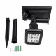 Solar Powered 5W 6 LED Lawn Lamp Colorful Spotlight Waterproof Outdoor Security Path Split Garden Light Solar Powered 5W 6 LED Lawn Lamp Colorful Spotlight Waterproof Outdoor Security Path Split Garden Light