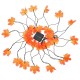 Solar Powered 6.5M 30LED Fall Maple Leaves Garland Fairy Light Outdoor Garden Lawn Lamp Solar Powered 6.5M 30LED Fall Maple Leaves Garland Fairy Light Outdoor Garden Lawn Lamp