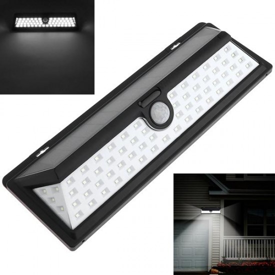 Solar Powered 66 LED Motion Sensor Wall Light Waterproof Wide Angle Ourdoor Garden Security Lamp Solar Powered 66 LED Motion Sensor Wall Light Waterproof Wide Angle Ourdoor Garden Security Lamp