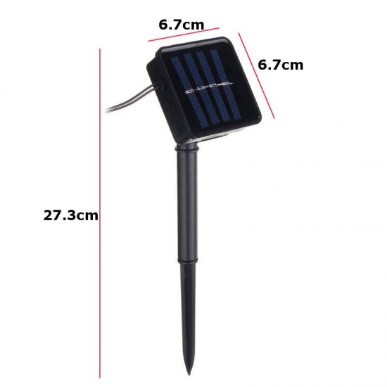 Solar Powered 72LED Patio Umbrella String Light Two Modes Waterproof Outdoor Festive Fairy Lamp Solar Powered 72LED Patio Umbrella String Light Two Modes Waterproof Outdoor Festive Fairy Lamp