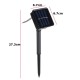Solar Powered 72LED Patio Umbrella String Light Two Modes Waterproof Outdoor Festive Fairy Lamp Solar Powered 72LED Patio Umbrella String Light Two Modes Waterproof Outdoor Festive Fairy Lamp