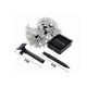 Solar Powered 7M LED Sakura Flower String Light Long Bright + Single Mode/7 Modes Outdoor Garden Blossom Lamp