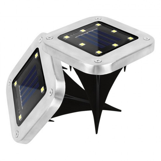 Solar Powered 8 LED Buried Lamp Underground Light Waterproof Outdoor Pathway Garden Yard Lawn Solar Powered 8 LED Buried Lamp Underground Light Waterproof Outdoor Pathway Garden Yard Lawn