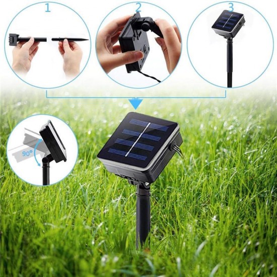Solar Powered 8 Modes Waterpoof Warm White 200LED Tree Vine Copper Wire String Fairy Holiday Christmas Tree Decorations Lights Solar Powered 8 Modes Waterpoof Warm White 200LED Tree Vine Copper Wire String Fairy Holiday Christmas Tree Decorations Lights