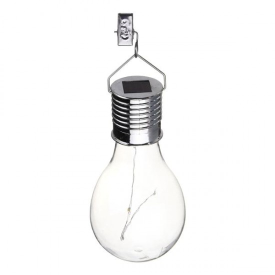 Solar Powered Camping Hanging LED Light Bulb Waterproof for Outdoor Garden Yard Solar Powered Camping Hanging LED Light Bulb Waterproof for Outdoor Garden Yard
