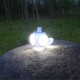 Solar Powered Deformable Outdoor LED Light Bulb Folding Ceiling Work Football UFO Lamp Solar Powered Deformable Outdoor LED Light Bulb Folding Ceiling Work Football UFO Lamp