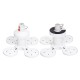 Solar Powered Deformable Outdoor LED Light Bulb Folding Ceiling Work Football UFO Lamp Solar Powered Deformable Outdoor LED Light Bulb Folding Ceiling Work Football UFO Lamp