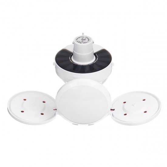 Solar Powered Deformable Outdoor LED Light Bulb Folding Ceiling Work Football UFO Lamp Solar Powered Deformable Outdoor LED Light Bulb Folding Ceiling Work Football UFO Lamp