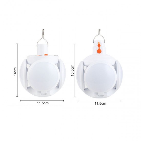 Solar Powered Deformable Outdoor LED Light Bulb Folding Ceiling Work Football UFO Lamp Solar Powered Deformable Outdoor LED Light Bulb Folding Ceiling Work Football UFO Lamp