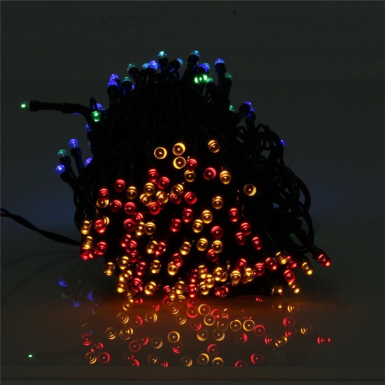 Solar Powered Dimmable 17M 8 Modes Timer 100 LED Fairy String Light Christmas Decor Remote Control Solar Powered Dimmable 17M 8 Modes Timer 100 LED Fairy String Light Christmas Decor Remote Control