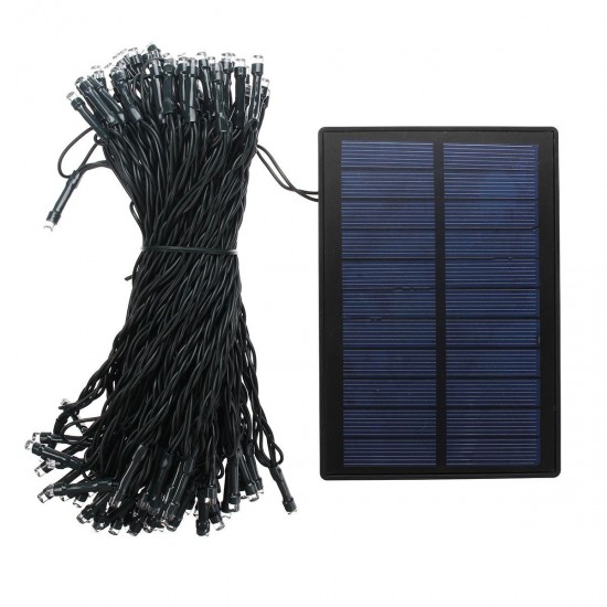 Solar Powered Dimmable 17M 8 Modes Timer 100 LED Fairy String Light Christmas Decor Remote Control Solar Powered Dimmable 17M 8 Modes Timer 100 LED Fairy String Light Christmas Decor Remote Control