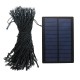 Solar Powered Dimmable 17M 8 Modes Timer 100 LED Fairy String Light Christmas Decor Remote Control