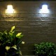 Solar Powered LED Deck Lights Outdoor Path Garden Pathway Stairs Step Way Fence Lamp