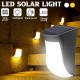 Solar Powered LED Deck Lights Outdoor Path Garden Pathway Stairs Step Way Fence Lamp