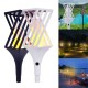 Solar Powered LED Flickering Landscape Lamp Waterproof Torch Light for Outdoor Garden Lawn Pathway