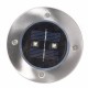 Solar Powered LED Ground Light Outdoor Garden Path Landscape Pathway Fence Yard Lamp