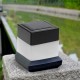 Solar Powered LED Square White Light For Fence Post Pool Garden Outdoor Decor Solar Powered LED Square White Light For Fence Post Pool Garden Outdoor Decor