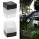 Solar Powered LED Square White Light For Fence Post Pool Garden Outdoor Decor Solar Powered LED Square White Light For Fence Post Pool Garden Outdoor Decor