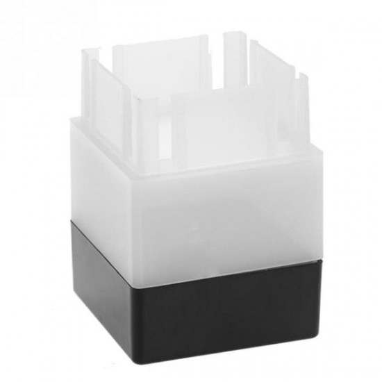 Solar Powered LED Square White Light For Fence Post Pool Garden Outdoor Decor Solar Powered LED Square White Light For Fence Post Pool Garden Outdoor Decor