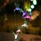 Solar Powered LED Wind Chime Light Color Changing Garden Lamp Outdoor Tree Decor