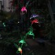Solar Powered LED Wind Chime Light Color Changing Garden Lamp Outdoor Tree Decor Solar Powered LED Wind Chime Light Color Changing Garden Lamp Outdoor Tree Decor