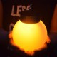 Solar Powered Light Control Waterproof Ball Shaped Flame Hanging Light for Garden Landscape Decor