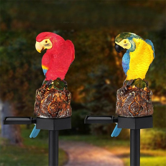 Solar Powered Parrot LED Landscape Lamp Waterproof Garden Outdoor Path Light Solar Powered Parrot LED Landscape Lamp Waterproof Garden Outdoor Path Light