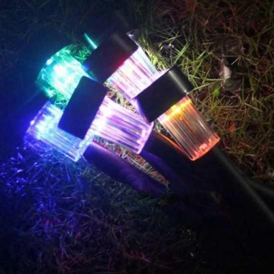 Solar Powered Plastic LED Lawn Light Waterproof Outdoor Garden Landscape Yard Path Lamp Solar Powered Plastic LED Lawn Light Waterproof Outdoor Garden Landscape Yard Path Lamp