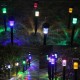 Solar Powered Plastic LED Lawn Light Waterproof Outdoor Garden Landscape Yard Path Lamp Solar Powered Plastic LED Lawn Light Waterproof Outdoor Garden Landscape Yard Path Lamp