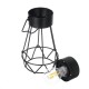 Solar Powered Retro Vintage Hanging Metal Cage Light Outdoor Garden Lantern With Bulb Solar Powered Retro Vintage Hanging Metal Cage Light Outdoor Garden Lantern With Bulb