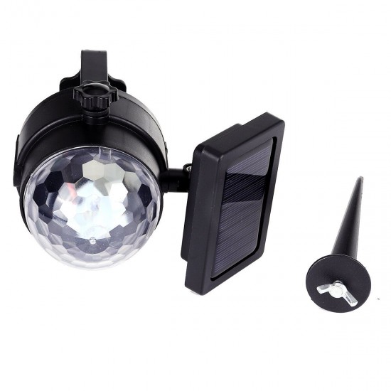 Solar Powered Rotating LED Projection Light Colorful Garden Lawn Lamp Waterproof Outdoor Lighting Solar Powered Rotating LED Projection Light Colorful Garden Lawn Lamp Waterproof Outdoor Lighting